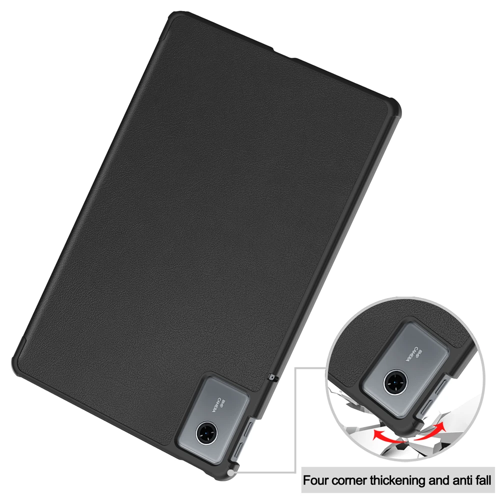 

For Lenovo Xiaoxin Pad 11 2025 Case TB335FC PU Leather Trifold Flip Stand Tablet Cover For Lenovo Tab Idea 11 inch Case TB336ZU