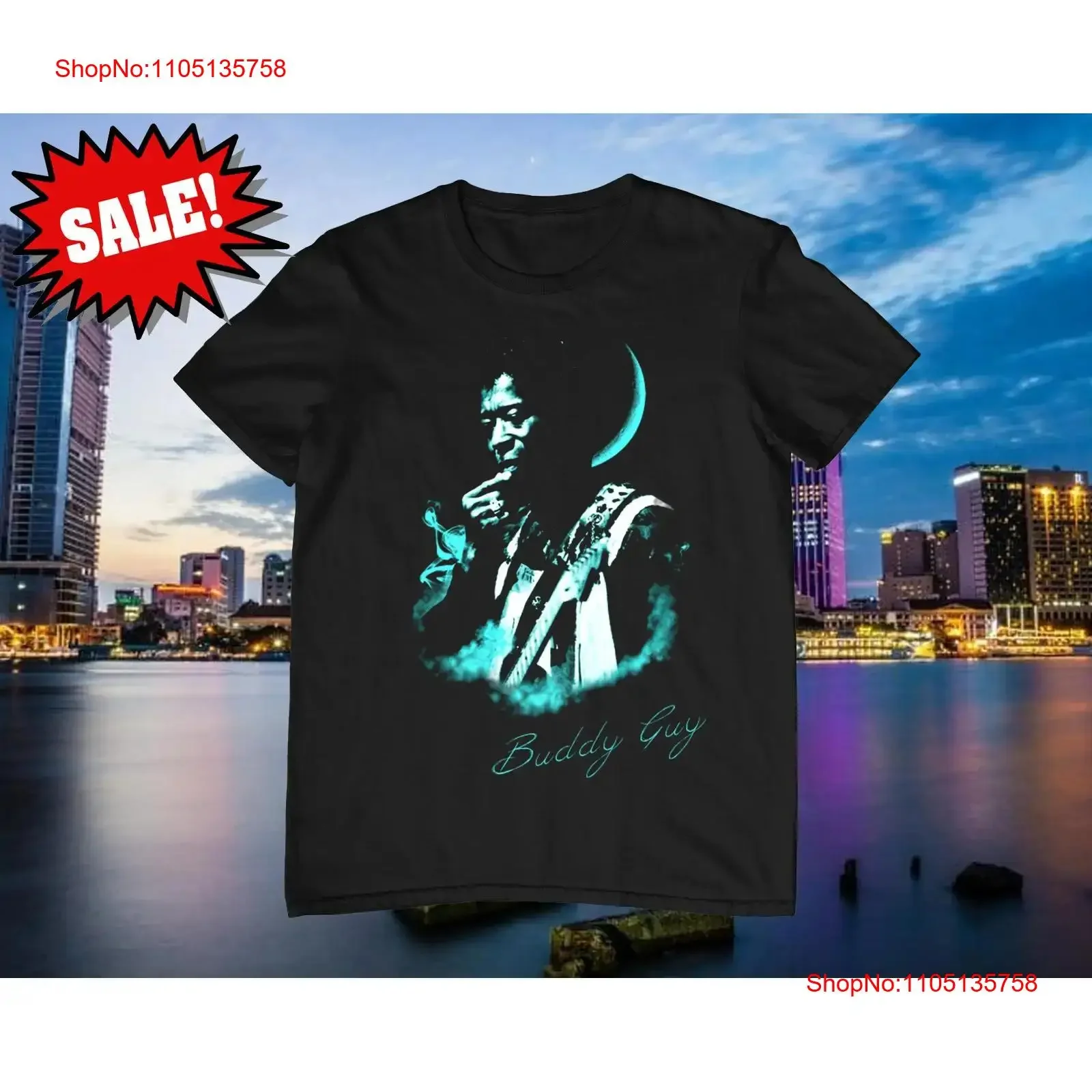 

Футболка Buddy Guy Music Star из плотного хлопка, черная, все размеры, винтажная стираная мужская повседневная мягкая дизайнерская одежда, слегка стильная