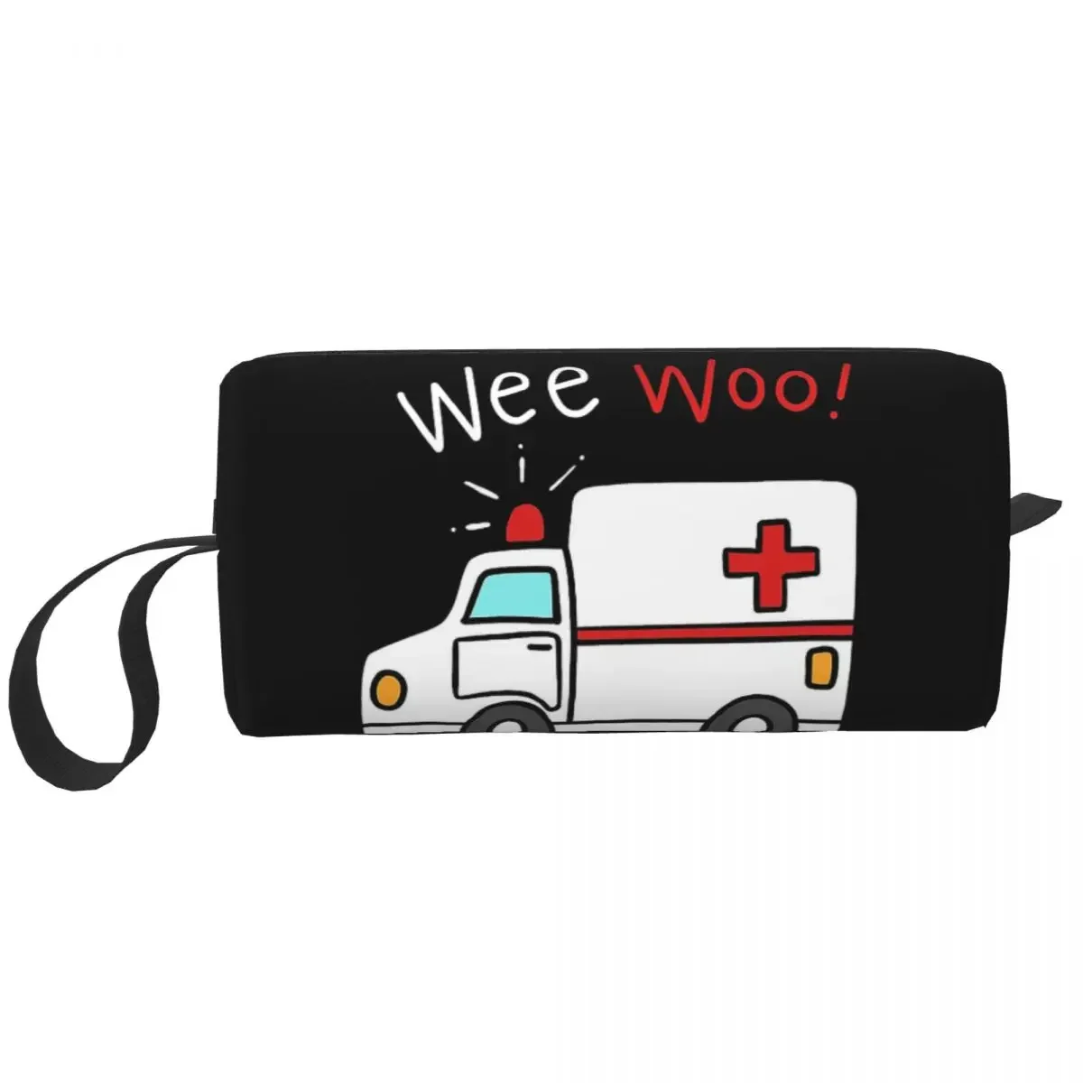 Rettungssanitäter Krankenwagen Federmäppchen Große Aufbewahrung Stifttaschen Stiftbox Federmäppchen für Jungen Mädchen Studenten Schreibwaren Make-up-Tasche