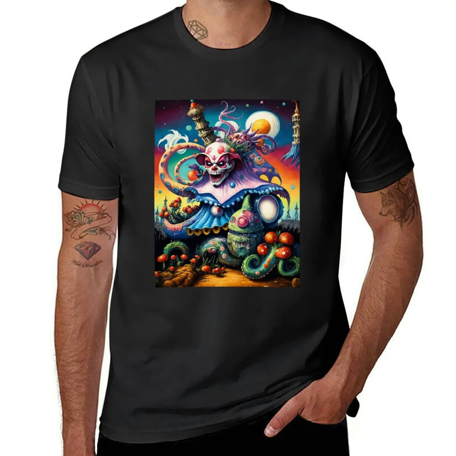 

Clowns From Space T-Shirt customs design your own tops black t shirts for men