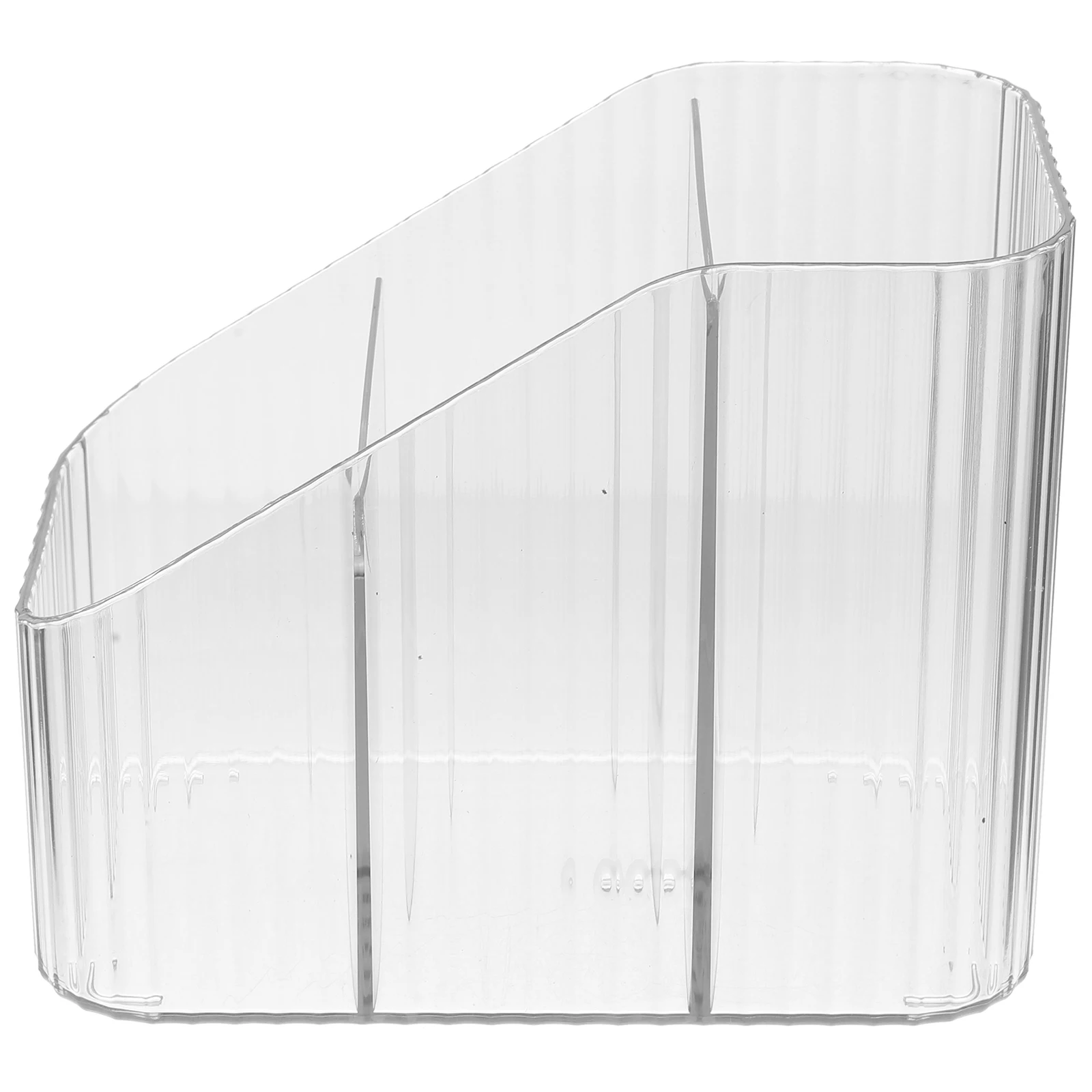 

Multi-Grid Sturdy Storage Box Desktop Organizer Pet Material for Office Cosmetics Sundries Holder Table Compartment Organizer