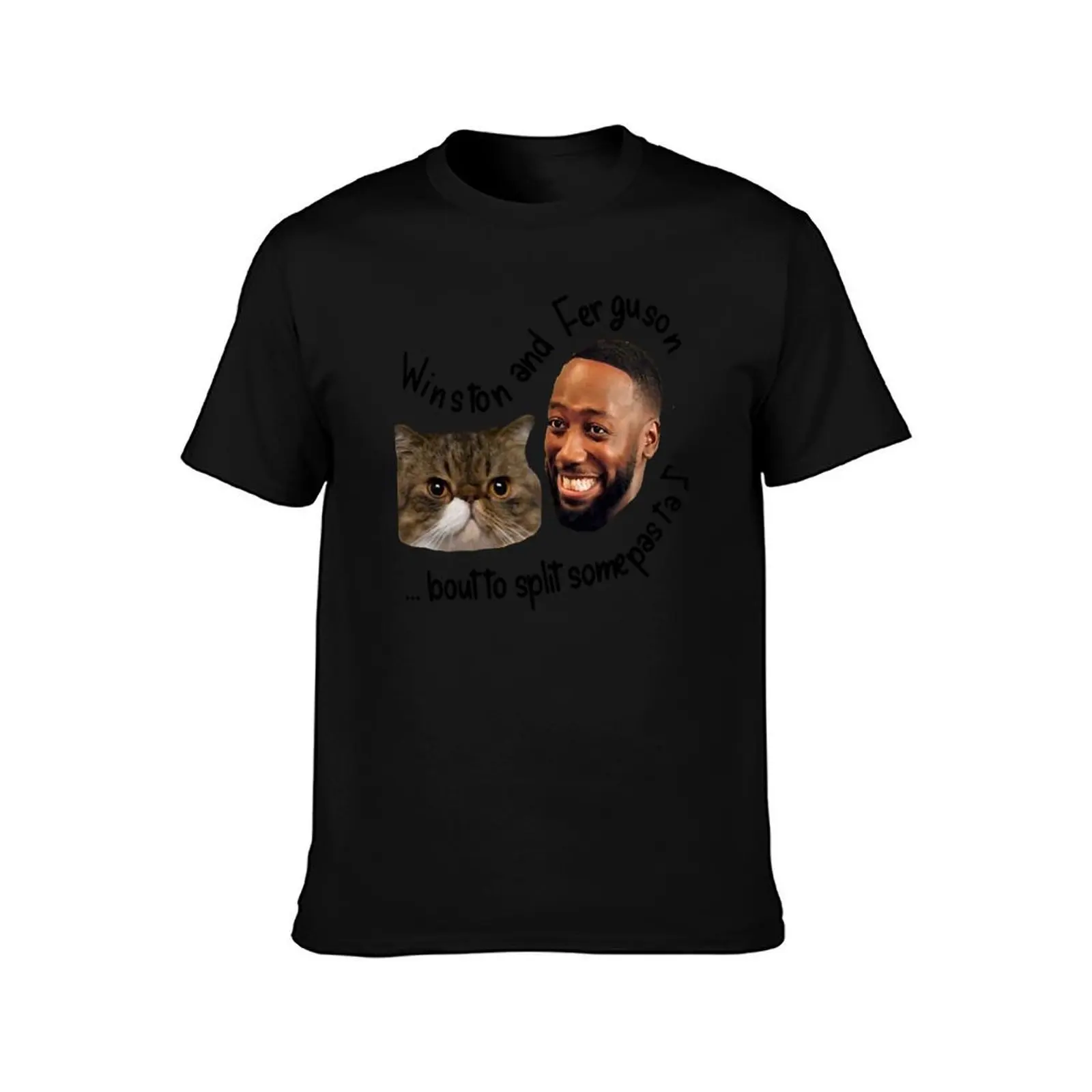 Music Retro New Girl Winston And Ferguson Gifts Music Fans T-Shirt Summer Casual Cotton Tee Oversized Streetwear Tops