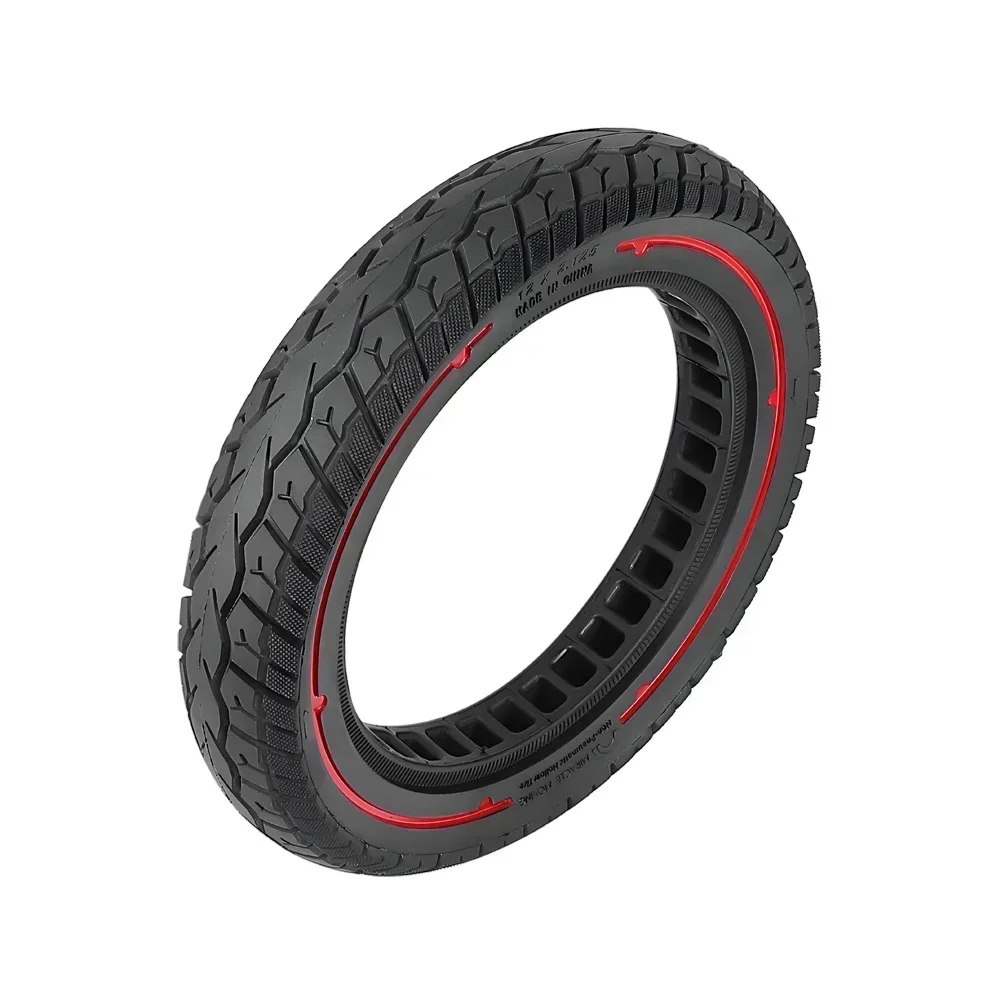 12Inch 12x2.125 Effen Band voor E-Bike Elektrische Scooter Accessoires Off-Road Niet-opblaasbare Explosieveilige Band Vervanging Deel