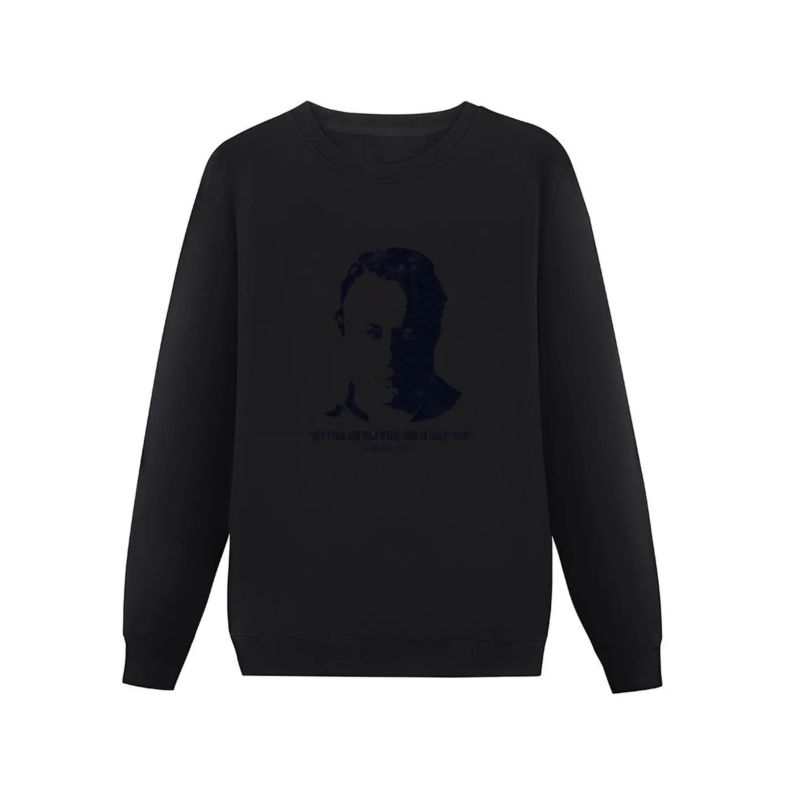 Christopher Hitchens Quote (Worn Look) Pullover Hoodie korean autumn clothes hooded sweatshirt for men