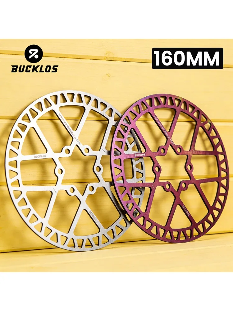 AliExpress BUCKLOS 160MM Bike Brake Rotor 6 Bolts Bicycle Brake Discs Ultralight MTB Road Cycling Hydraulic Brake Disk Rotor Bicycle Parts