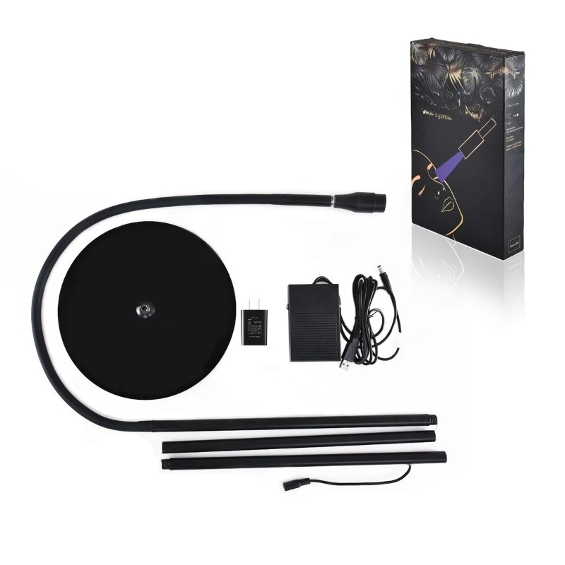 

UV eyelash glue 2S fast curing machine foot step on UV LED purple light therapy light