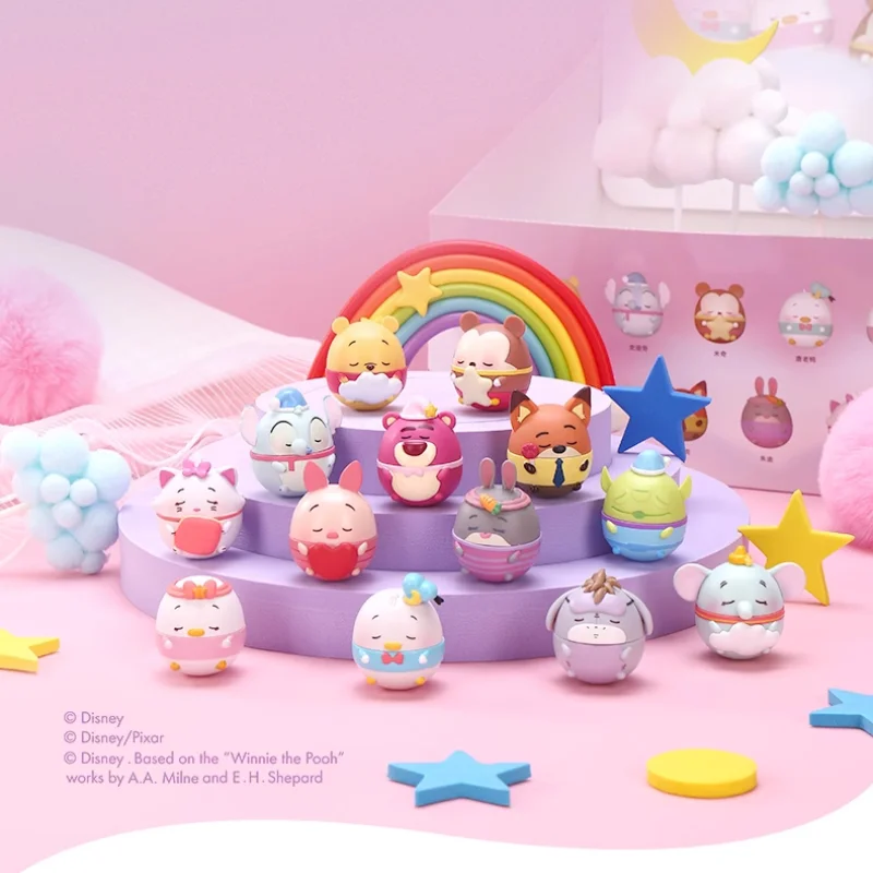 Miniso Disney Sweet Dream Serie Becher Kühlschrank Magnete Blind Bag Disney Ufufy Action figur Puppe Spielzeug Winnie the Pooh Spielzeug