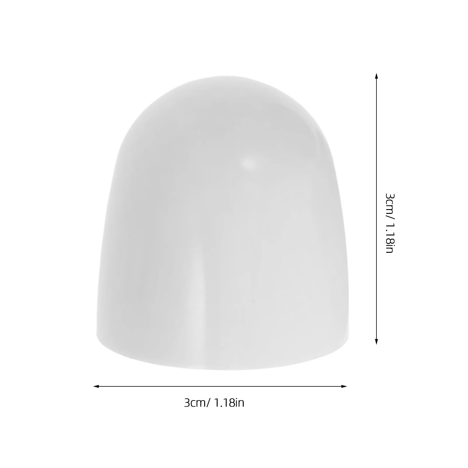 4 قطع من أغطية الترباس غطاء برغي قبعات المرحاض المزخرفة لاستبدال الملحقات الأساسية #3