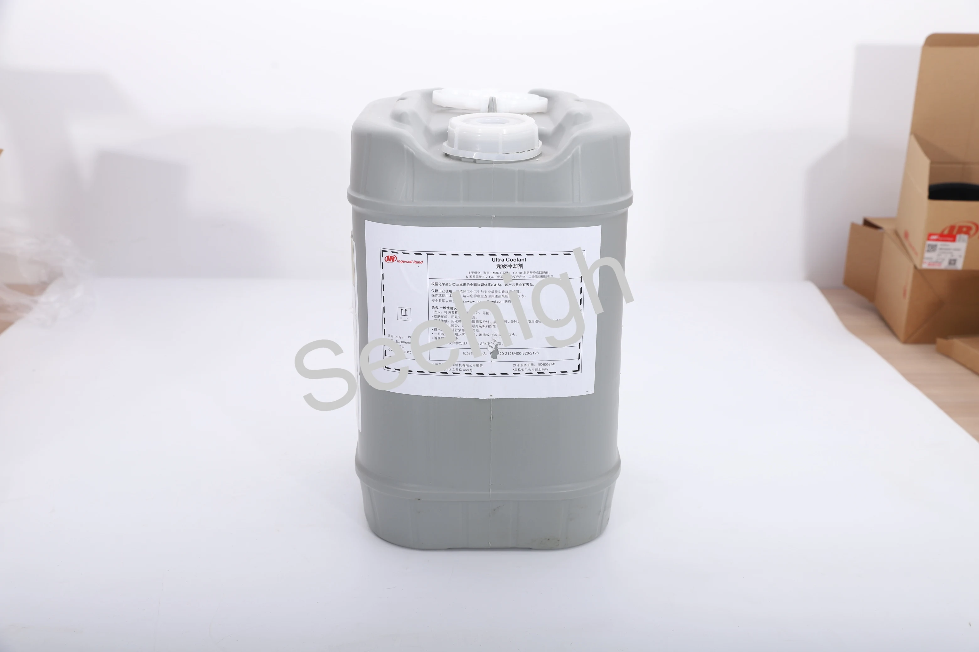Ingersoll Rand 20L Industrial Compressor Part New Ultra Coolant Synthetic Rotary Lubricant for Air Compressors 38459582