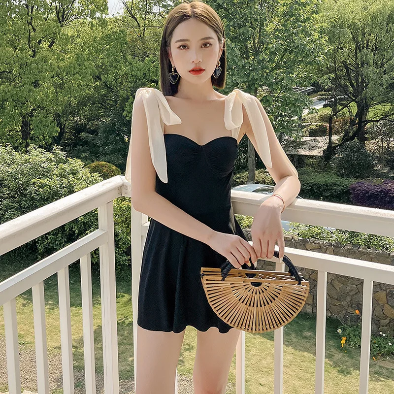 

Женский купальник-бикини с завязками на бретелях, 2026, вирусный тренд Ins, пуш-ап, с эффектом утонченной талии, однотонный, мягкий, для отпуска