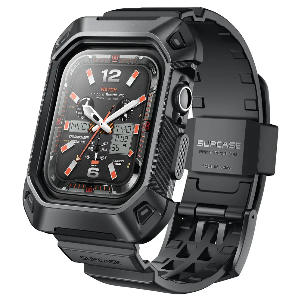 For Apple Watch 11/10 Case 42mm SUPCASE UB Pro Robuste, kratzfeste, robuste Abdeckung mit verstellbarem Armband Uhrenarmband – Detail 8