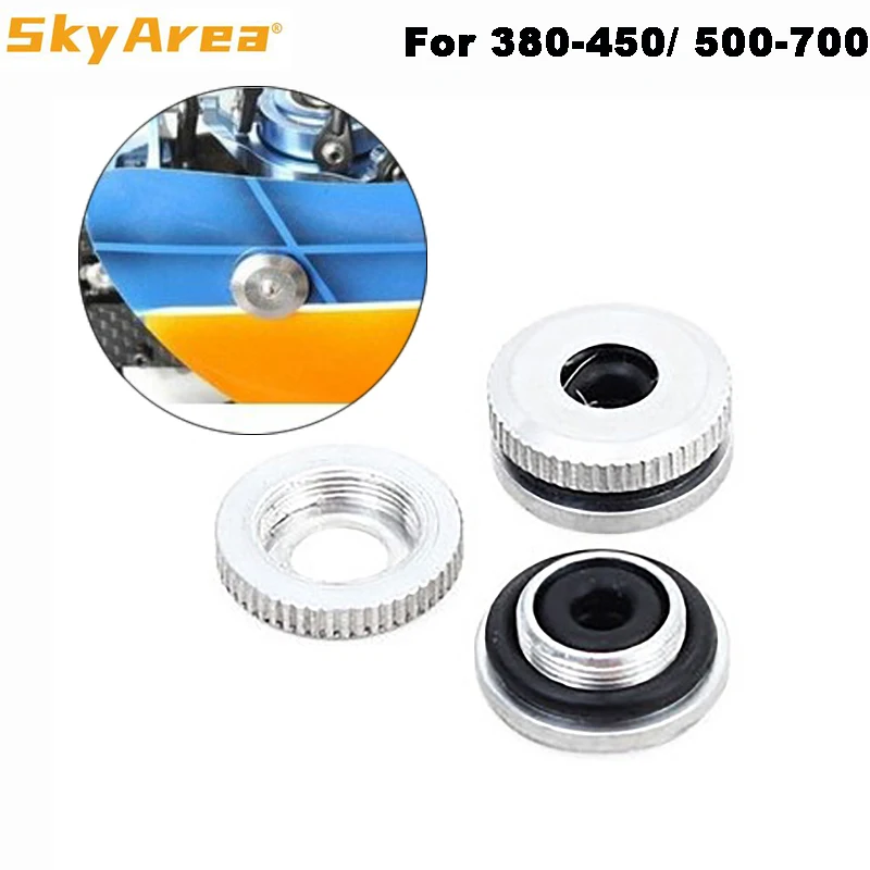 4pcs Aluminum Canopy Mount Nut Holder Bracket For ALIGN T-REX Tarot 380 400 450 / 500 550 600 700 Rc Helicopter Upgrade Rarts