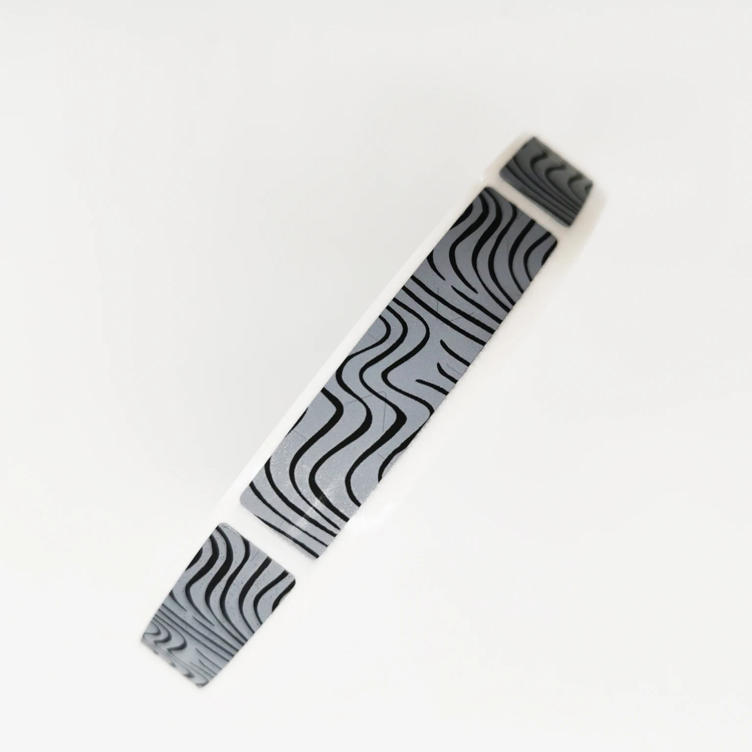 1000pcs 11mmx50mm Manual SCRATCH OFF STICKER LABEL Zebra pattern Tape in Rolls Code Covering Film  Game Wedding