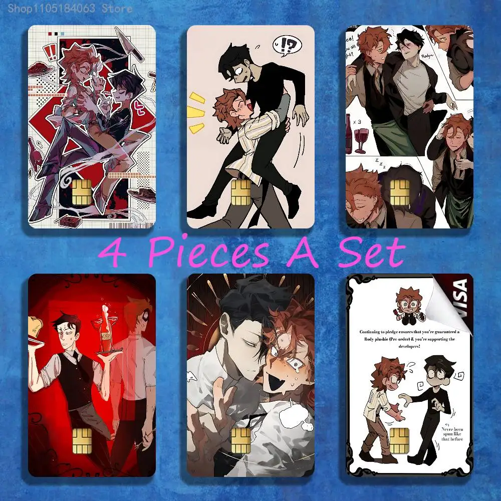 

D-Dead P-Plate Rody Vince Stickers Credit Visa Debit Bank Charge Card Bus Metro Waterproof Sticker Decal Decoration