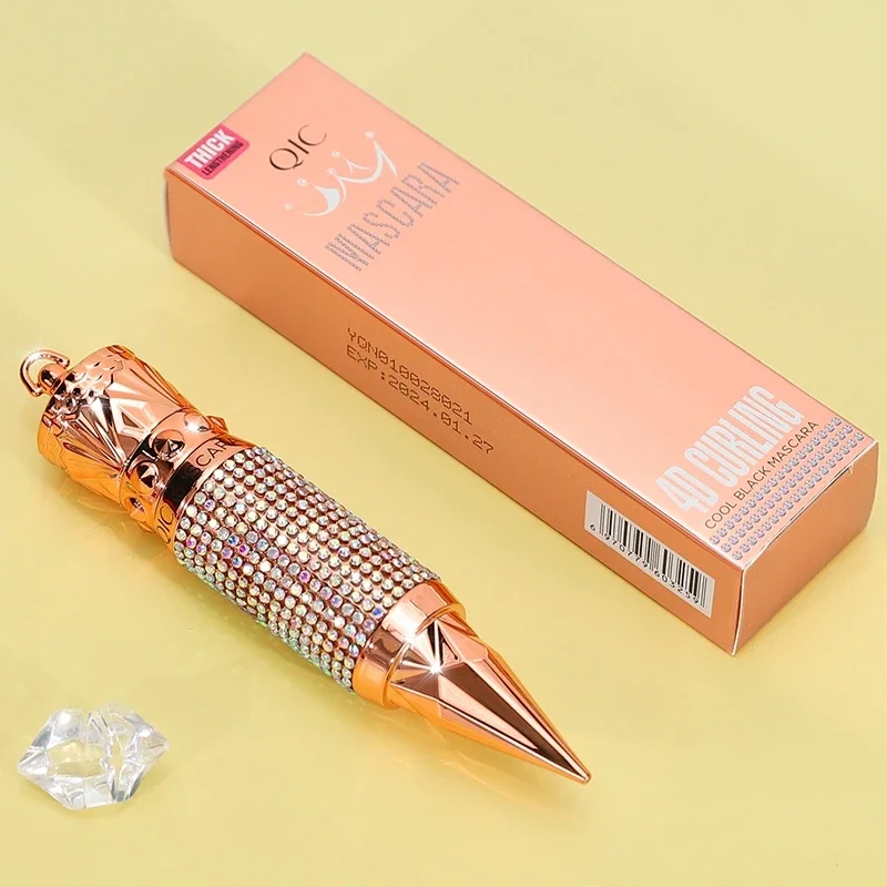 มาสคาร่าและ Fiber de soie extension de Volume de cils noirs recour ระดับการชดเชยของการชดเชยที่ไม่อาจไม่ได้ àchage