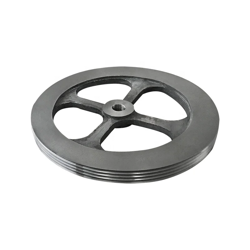 Hot selling Wear Resistant casting Steel excavator large diameter Pulley Wheel