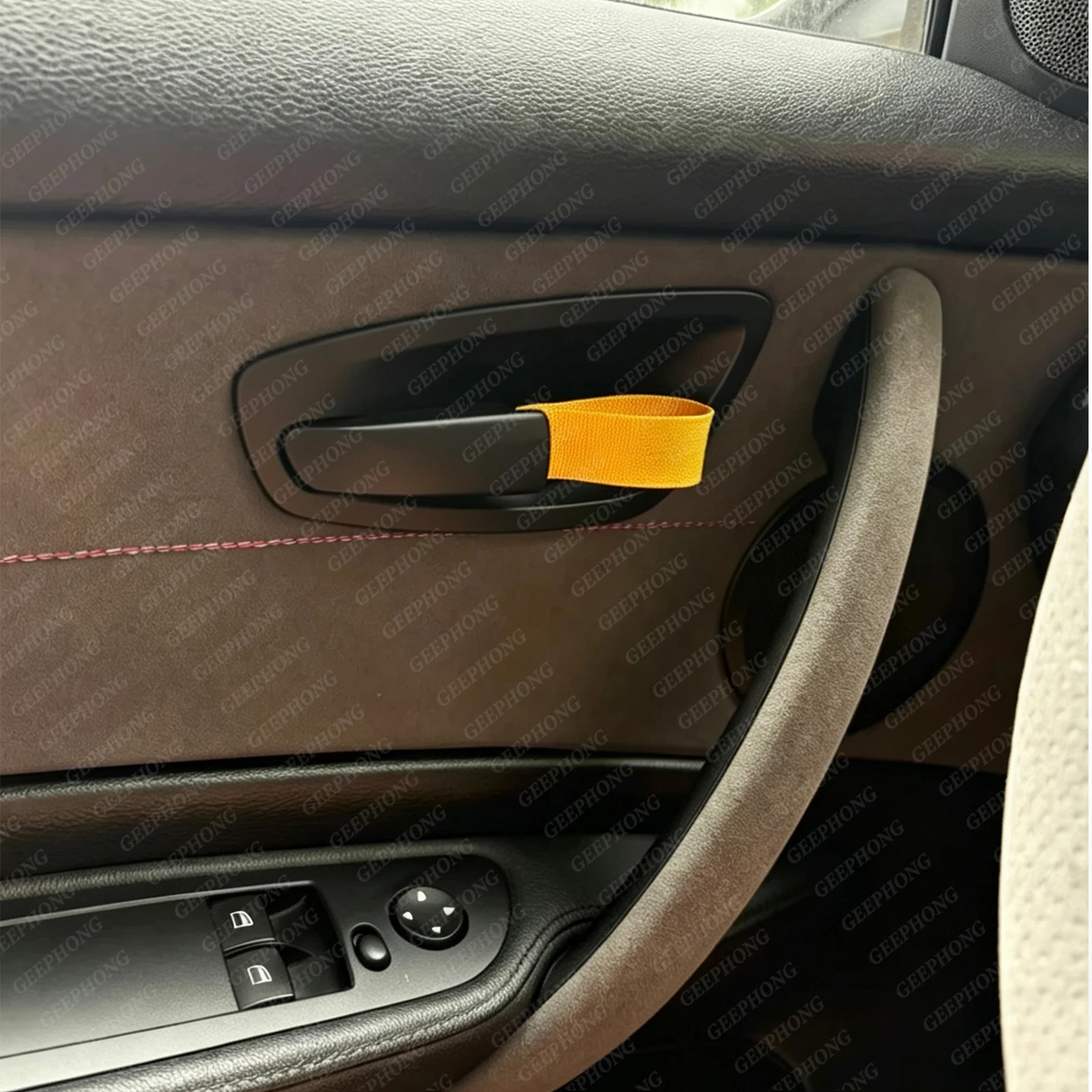 For BMW E82-E87/F30-F36/ F87/F20/F80/F82/F83 Interior Door Pull Handle Grab Strap Car Door Handle Cover Trim Replacement Acce