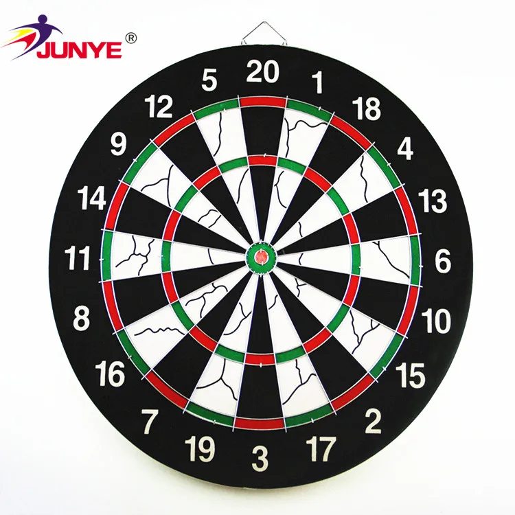 Dart Board for Sale Darts Boards Material 18inch Size 6pcs 18g Darts Print Double Side Standard Training Flocking