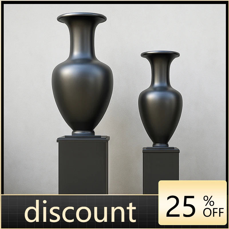 

LMM Modern Nordic Home Furnishing Sales Office Hotel Soft Decoration Roman Column Floral Ornaments