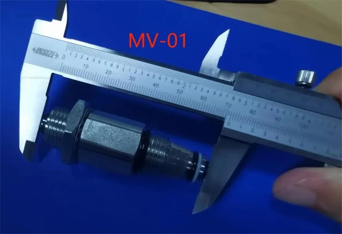 Stacker Manual Drop Valve, Forklift Pressure Relief, Lift Hydraulic Threaded Cartridge Valve
