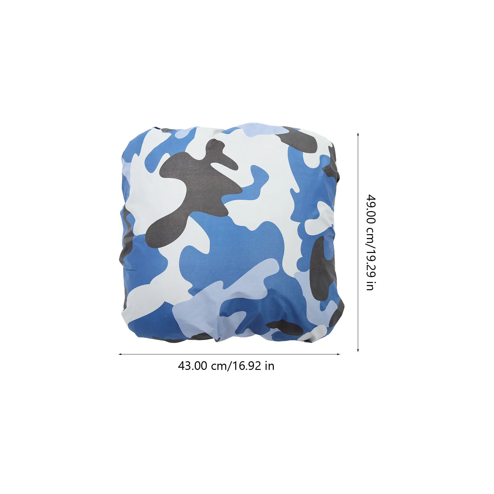 

3 Pcs Waterproof Cover Camouflage Backpack Rain Protector for Carry Rucksack Bag Polyester