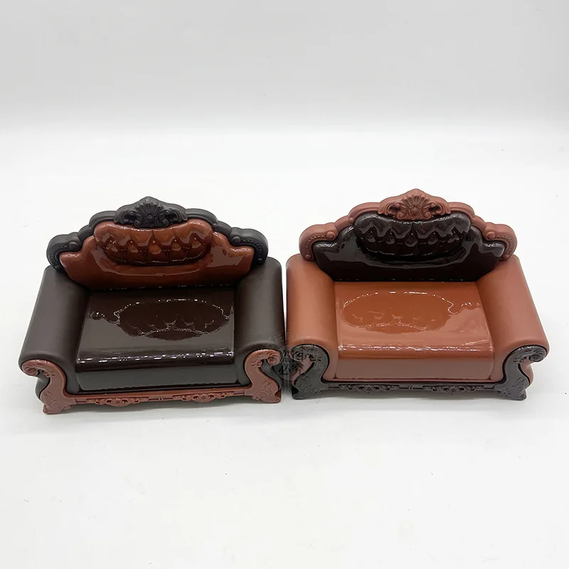 인형 집 장난감 액세서리 1/6 1/8 1/12 BJD 인형 가구 시뮬레이션 유럽 소파 의자 테이블 놀이 집 장난감 인형 용품