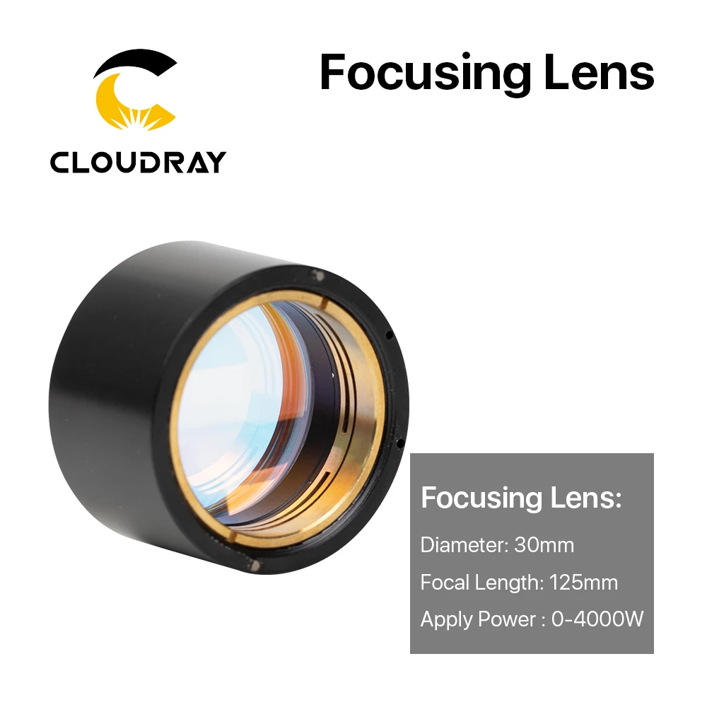 Cloudray OEM Procutter Fiber Laser Collimator Foucsing Lens with Tube Assembly