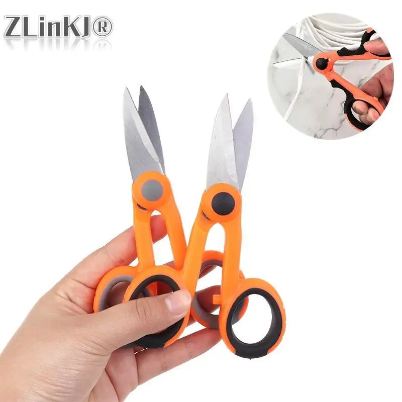 High Quality Fiber Optic Kevlar Cutter Scissors Kevlar Aramid Fiber Sharp Scissors Jumper Wire Pigtail Tools Electrician Tools