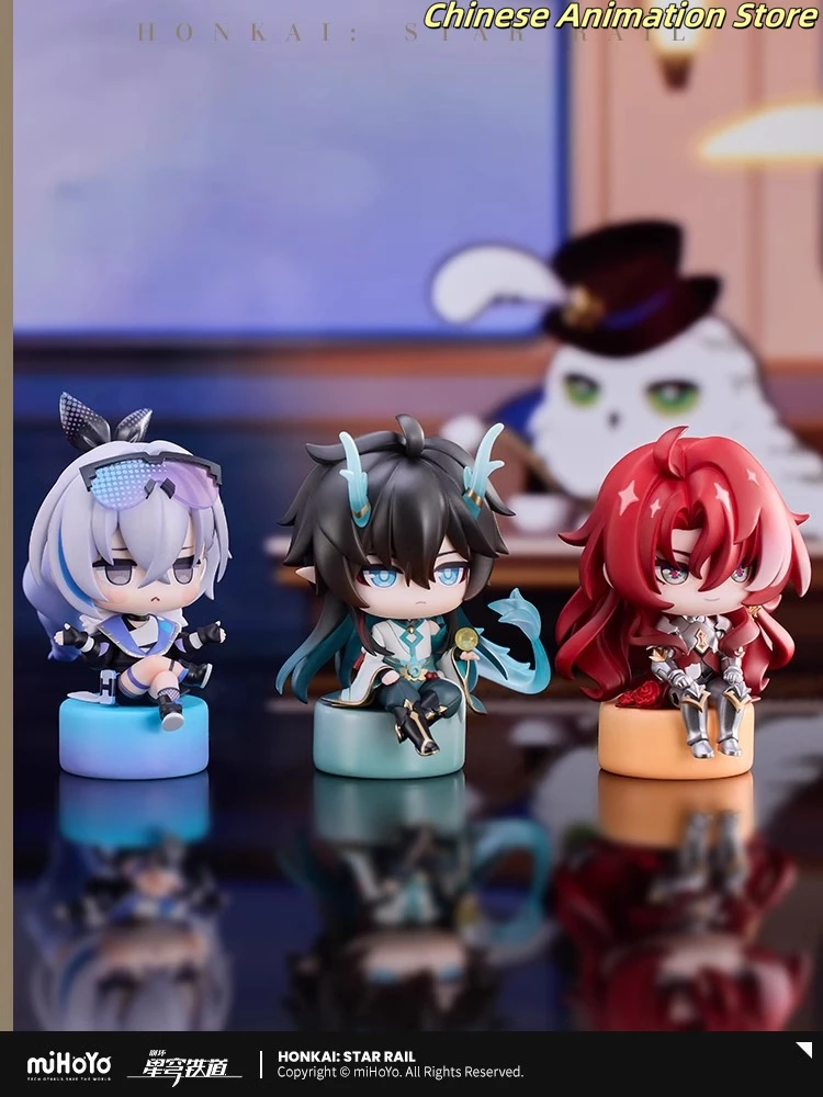 

Подлинная фигурка Honkai Star Rail Dan Heng Imbibitor Lunae Kafka Blade Silver Wolf Argenti Q версия Garage Kit Mihoyo Косплей