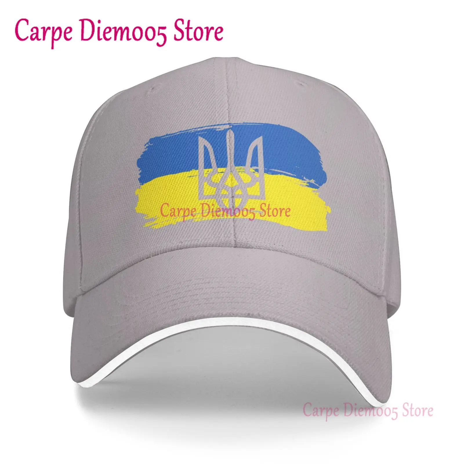 Ukraine Flag Unisex Hats Fashion Adjustable Baseball Cap for Men Women