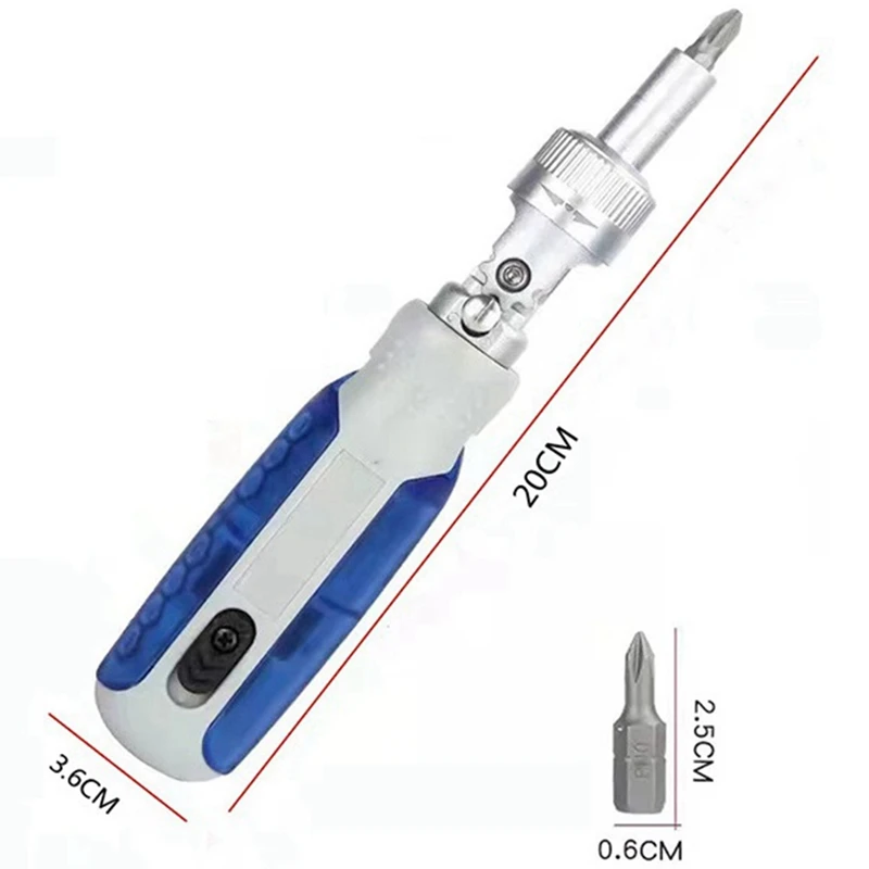 TOP Ratchet Screwdriver 14 In 1 Multifunctional Adjustable Angle Drill Professional Repair Tool Set