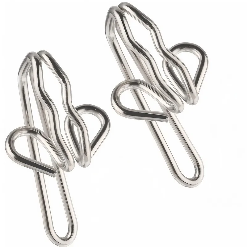 24 pcs Decorative Butterfly Hooks, Easy to Install, Won't Scratch Fabric, for Home Curtains and Door Curtains