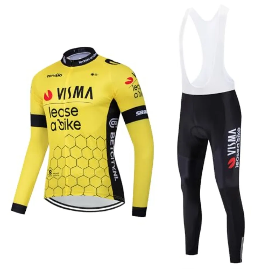 

Мужская велосипедная майка с длинным рукавом и карманом на молнии, а также гелевые велоштаны с подкладкой для шоссейных велосипедов, идеально подходят для тренировок на выносливость.