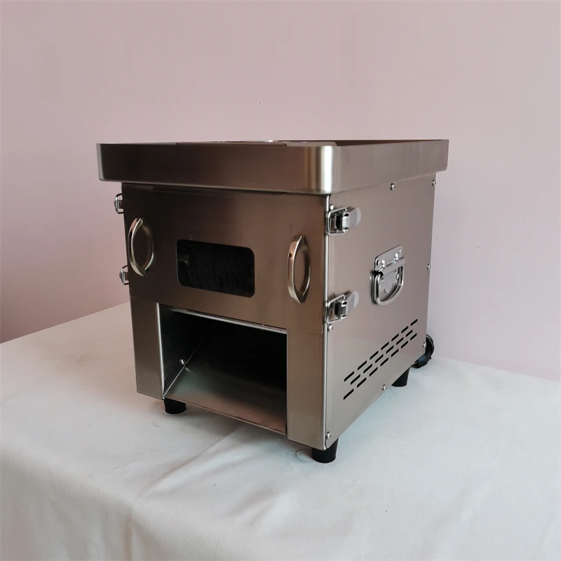 

Stainless Steel Commercial Meat Cutter Slicer High Power Vertical Electric Meat Cutting Shredded Machines