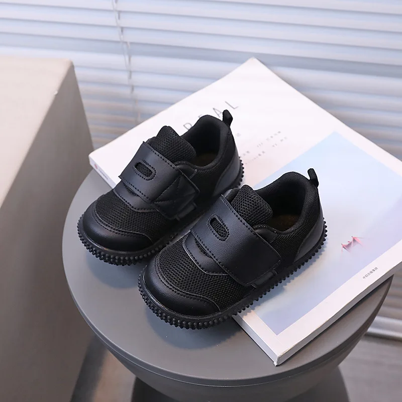 New Kids Shoes Anti-slip Soft Bottom Baby Sneakers Children Casual Flats Boys Girls Sports Shoe Mesh Soft Sole Toddler Shoes