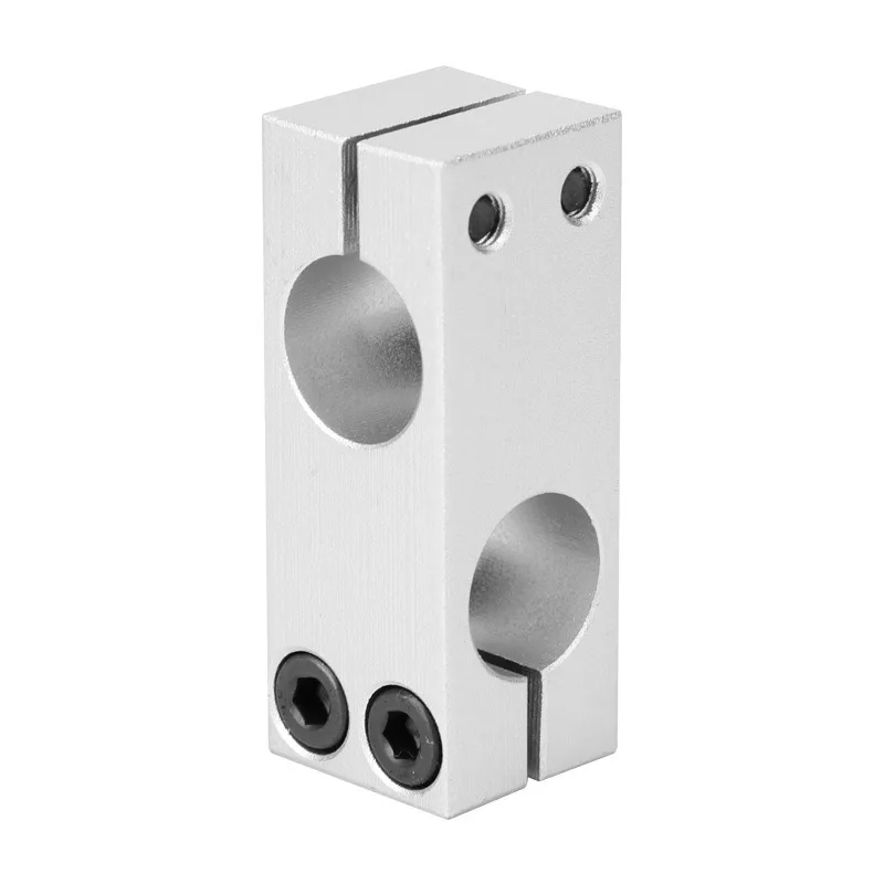 Optical Shaft Cross Fixing Clamp Aluminum Alloy Connector Same and Different Diameter Vertical Fastener Mechanical Fitting Gear
