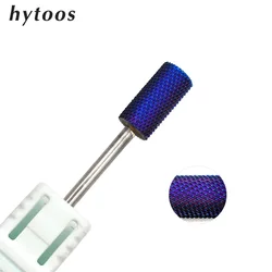 HYTOOS Purple Large Barrel Bits 3/32 Carbide Nail Drill Bit Rotary Grinding Head Electric Drills Accessories