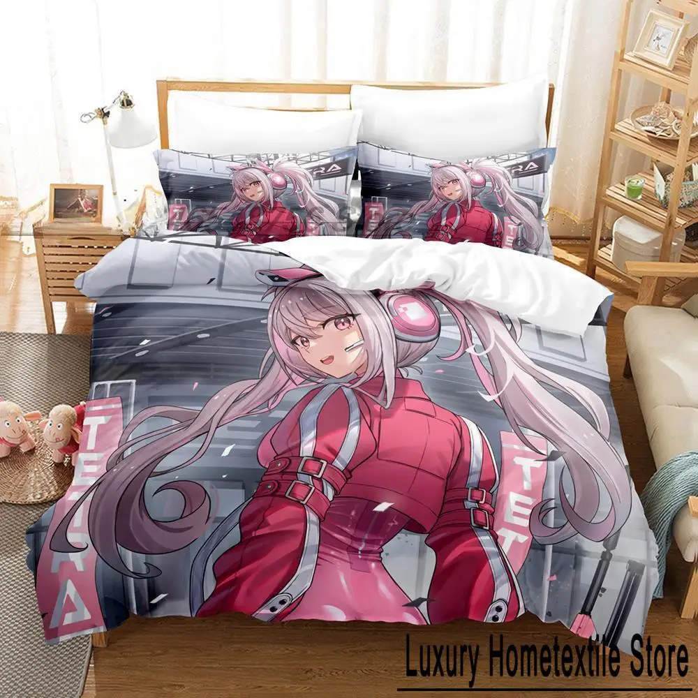 

NIKKE Bedding Set Single Twin Full Queen King Size Bed Set Aldult Kid Bedroom Duvet cover Sets 3D Print Anime bed sheet set
