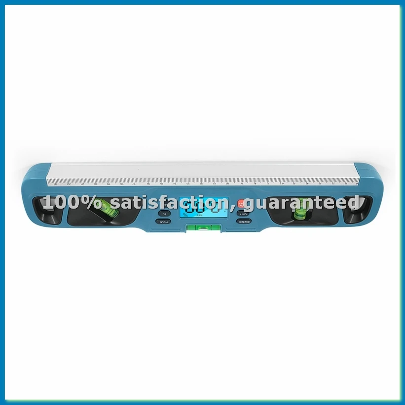 

Цифровой уровень-инклинометр -200: электронный измеритель угла наклона, угломер, транспортир, синий - ABFB