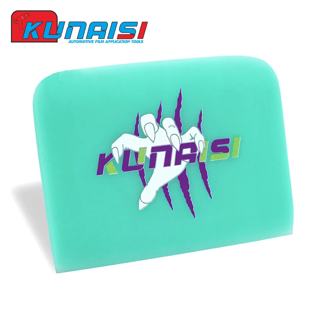 KUNAISI Rubber Squeegee for PPF Car TPU Protect Film Applicator Window Tinting Tools Vinyl Wrap Blade Glass Cleaning Water Wiper