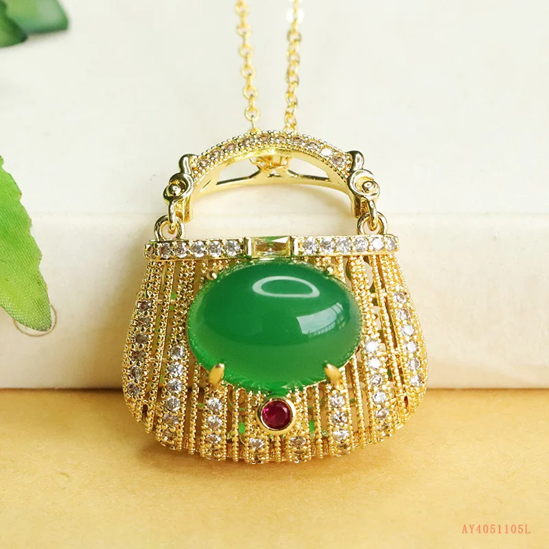 Ice Agate Pendant C…