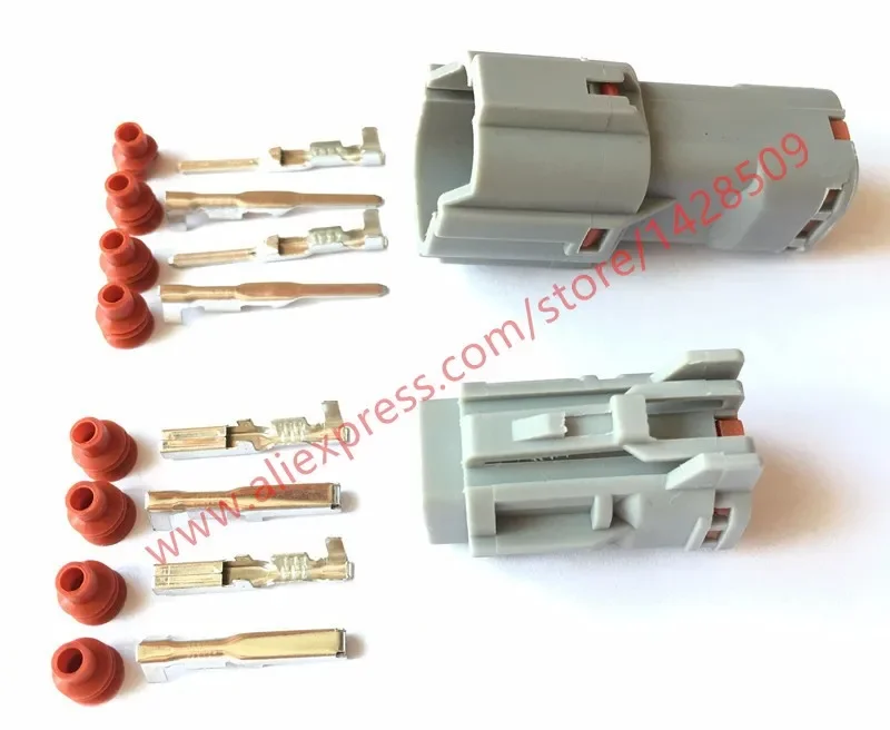 1 Set KET MG640333 MG610331 SWP Style 4 Position Waterproof Female And Male Automotive Connector Plug