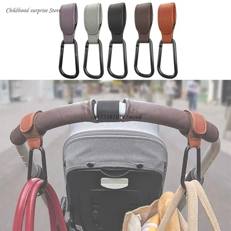 

Portable Stroller Hooks Adjustable Multi-purpose Light Weight Clip Dropship