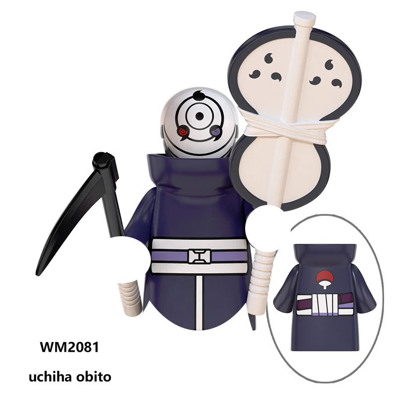 Anime Uzumaki Bakstenen Voor Geschenken Bouwstenen Speelgoed Mini Actie Figuren Minifiguren Collectie Diy Educatief