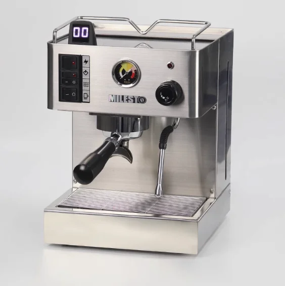 EM-18 Smart Italian Style Commercial Rotary Semi-Automatic Roaster Espresso Coffee Machine