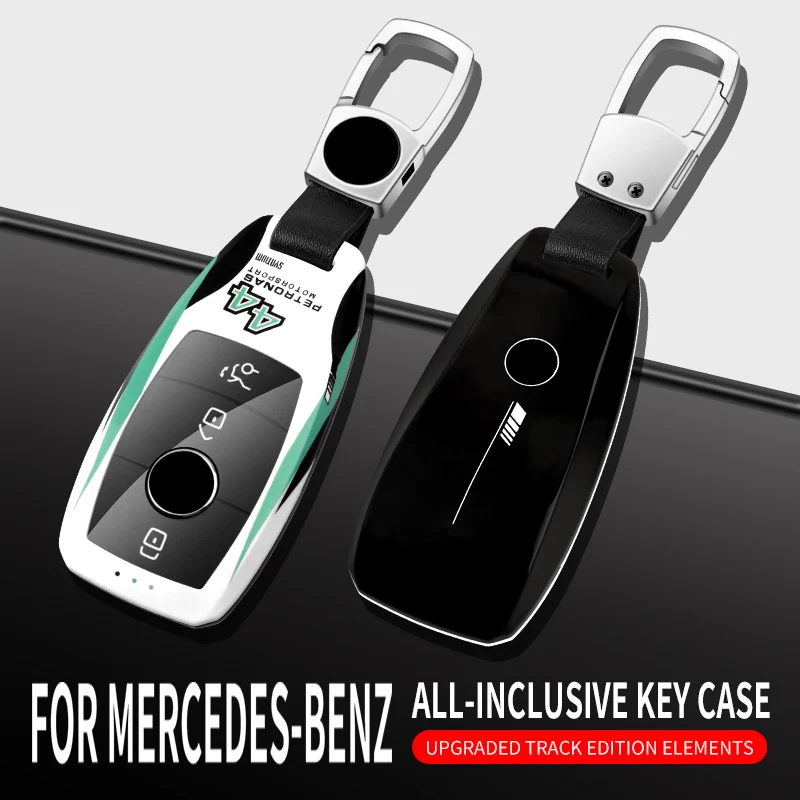 Fashion Car Key Case Bag For For  Benz W177 W205 W213 W222 X167 A C E S G Class GLC CLE CLA GLB GLS Accessories Key Cover