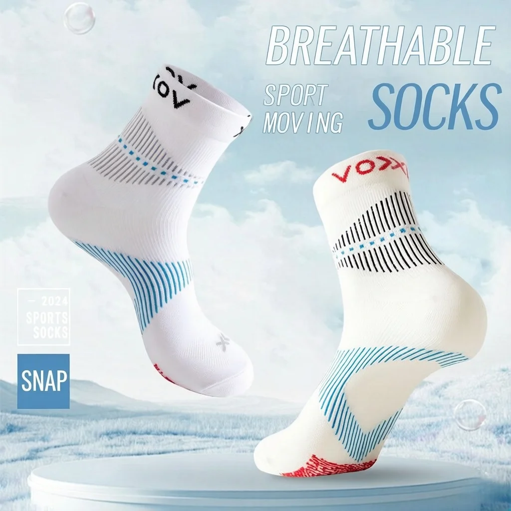 WRELS 1/2/3 Pasang Kaus Kaki L - Athletic Sock Cushion ulasan dan harga