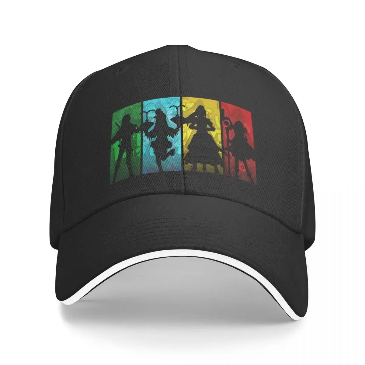 

Konosuba! Squad Silhouette Baseball Cap Hood derby hat Caps Women Men's