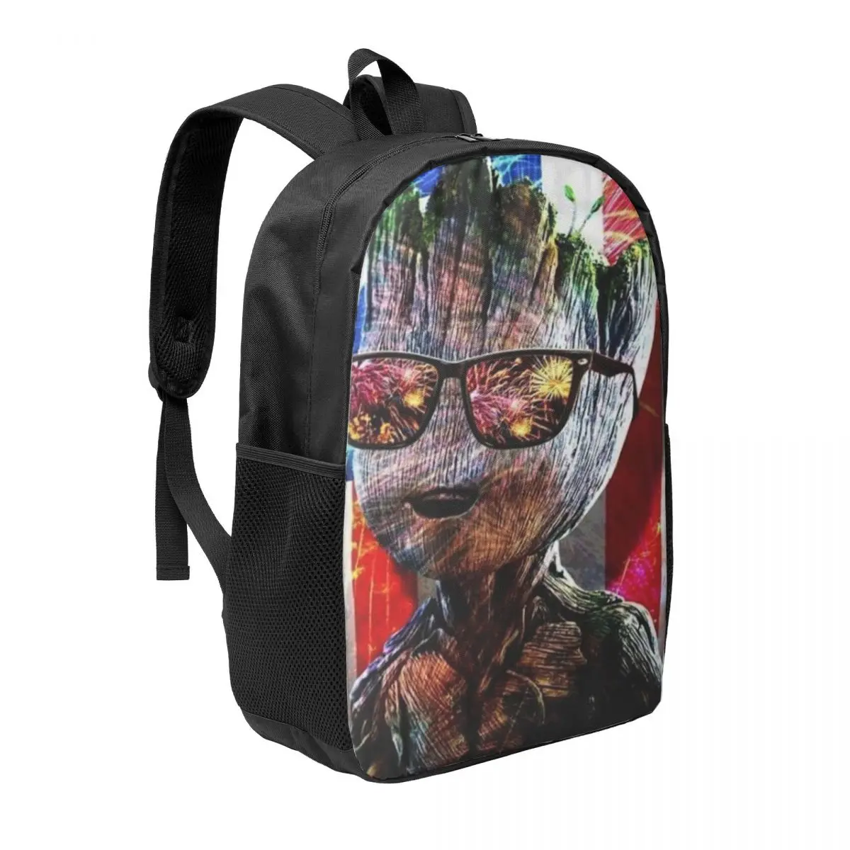 Marvel Groot Basic 17-Inch School Backpack - Minimalist and Stylish Backpack for Teens and Young Adults