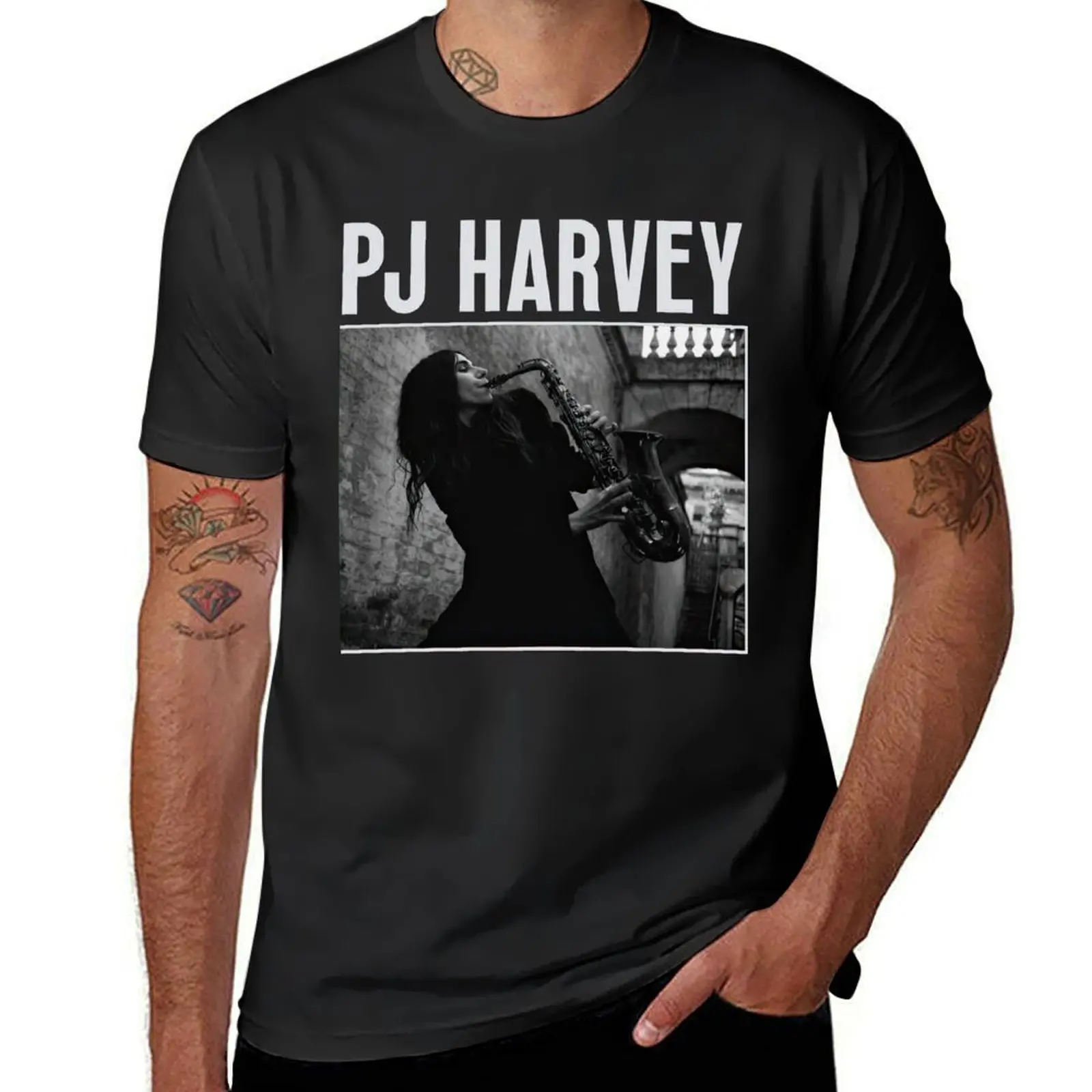 PJ Harvey Polly Jean Harvey Classic Signature Album T-Shirt animal prinfor boys plus sizes quick-drying anime plain t shirts men